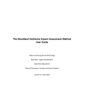 The Woodland Herbivore Impact Assessment Method User Guide